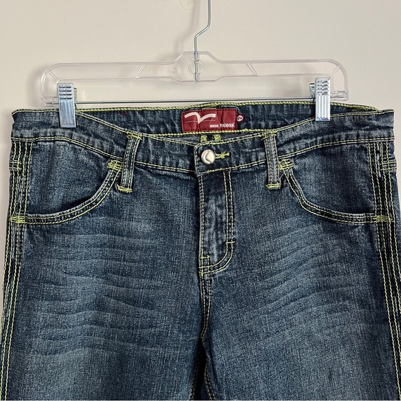 Miss Vigoss Y2K Bootcut Jeans-Juniors Size 13/14 - Picture 2 of 6